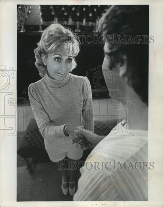 1971 Press Photo Jane Powell rehearsing "Meet Me in St. Louis" at the Melody Top - Historic Images
