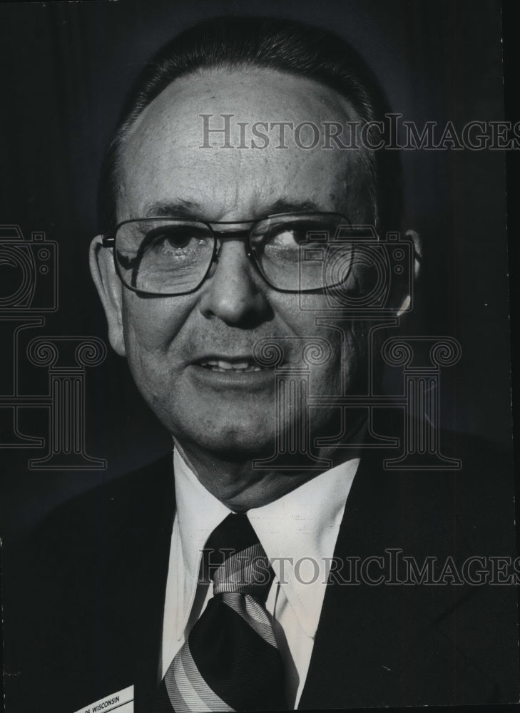 1970 Press Photo Roland B. Day judge of Wisconsin - Historic Images