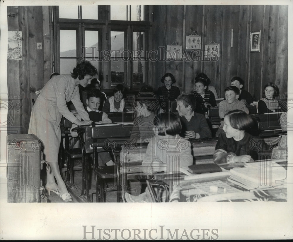 1962 Swiss Children Attending School Eight Hours A Day - Historic Images