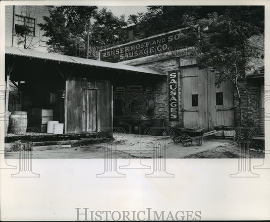 1968 Sausage plant in Wisconsin used to film "Gaily, Gaily"-Historic Images