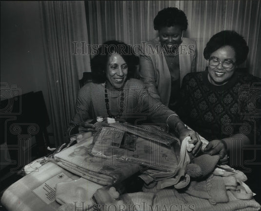 1989 Loree Chicoye, Florence Dukes, and Rose Washington Sanders - Historic Images