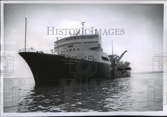 1965 The Hoffman, a World War II veteran carried 920 yards of silt-Historic Images