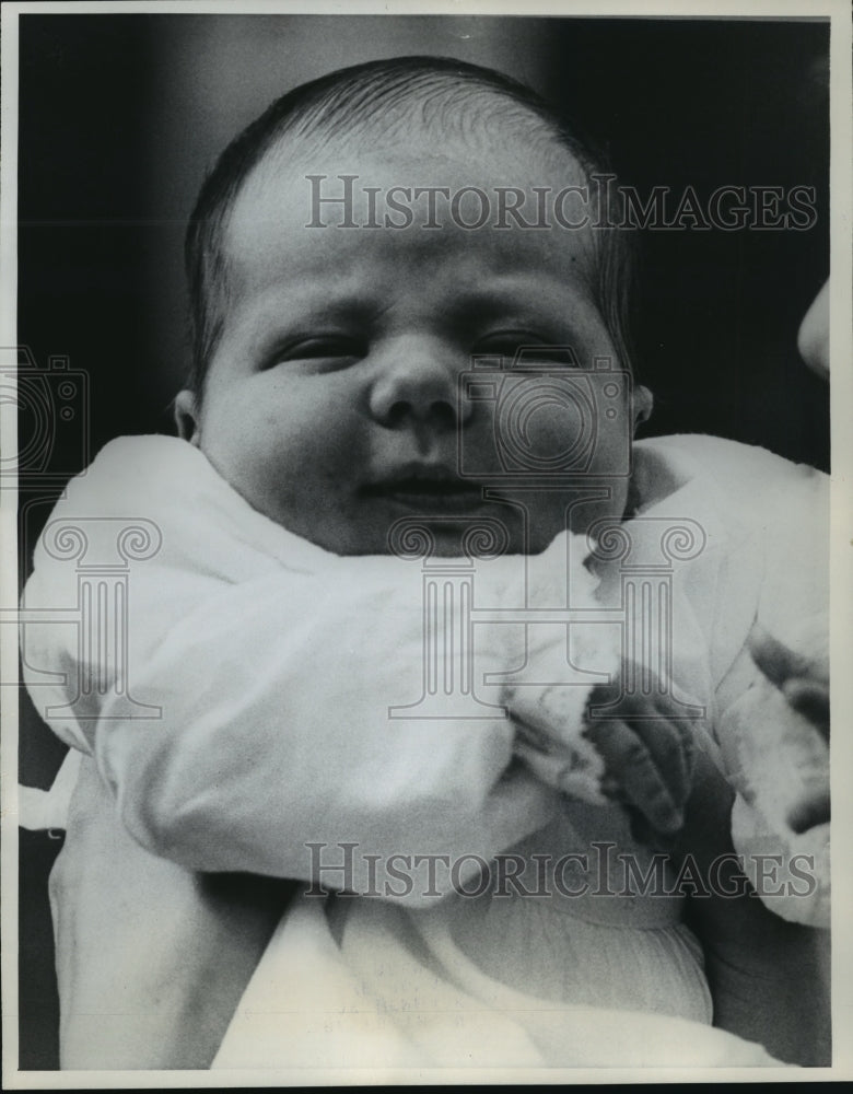 1968 Press Photo Newborn son of Princess Margrethe and Prince Henrik, Denmark- Historic Images