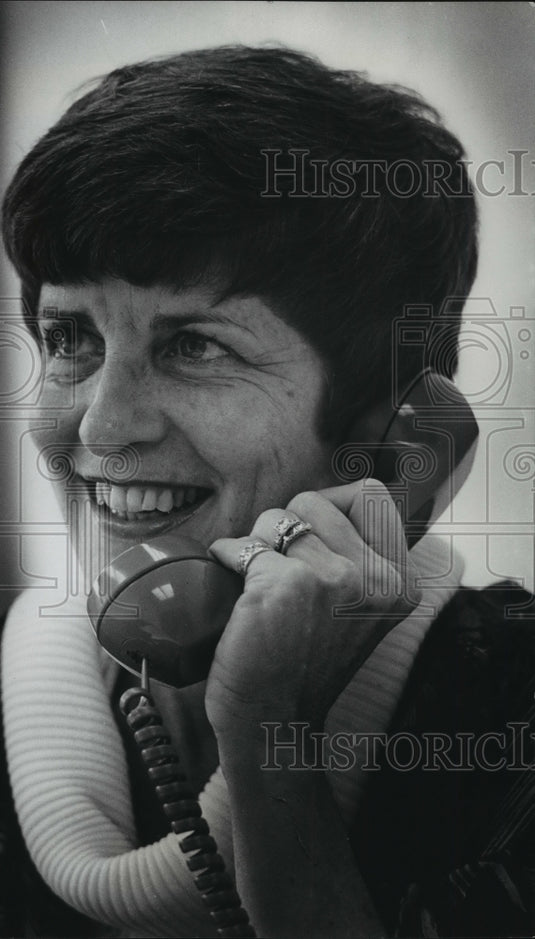 1970 Press Photo Casting director for "All of my Children," Joan D'Incecco - Historic Images