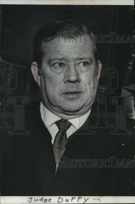 1971 Press Photo Judge F. Ryan Duffy Jr, Milwaukee County Circuit Court Judge - Historic Images