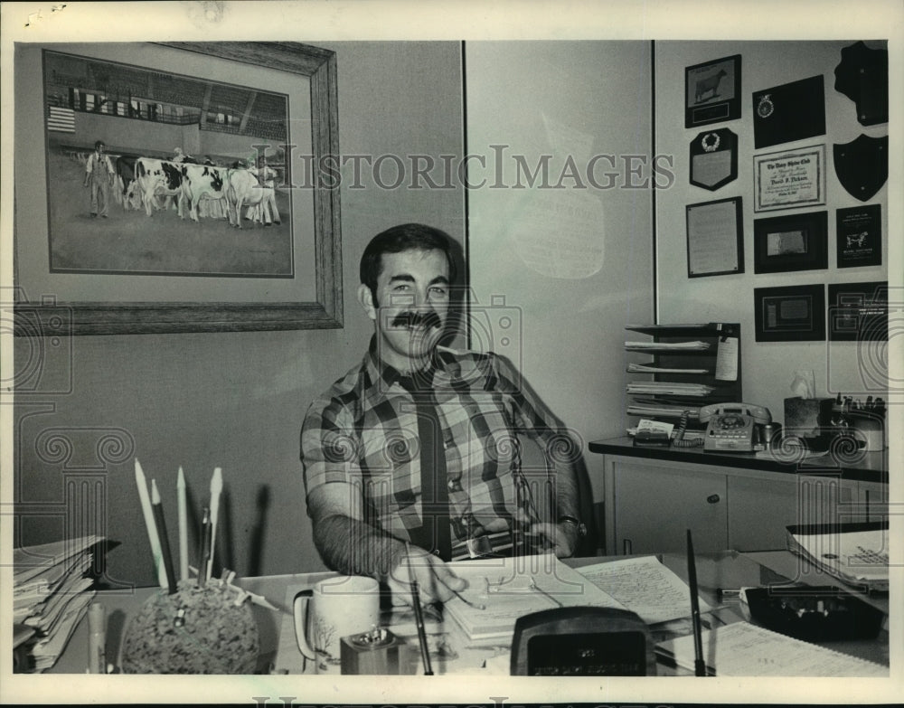 1984 Department Chairman David Dickson, University of Wisconsin - Historic Images