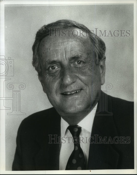 1990 Press Photo Real Estate Developer Allen G. (Jerry) Dondero - mja97348 - Historic Images