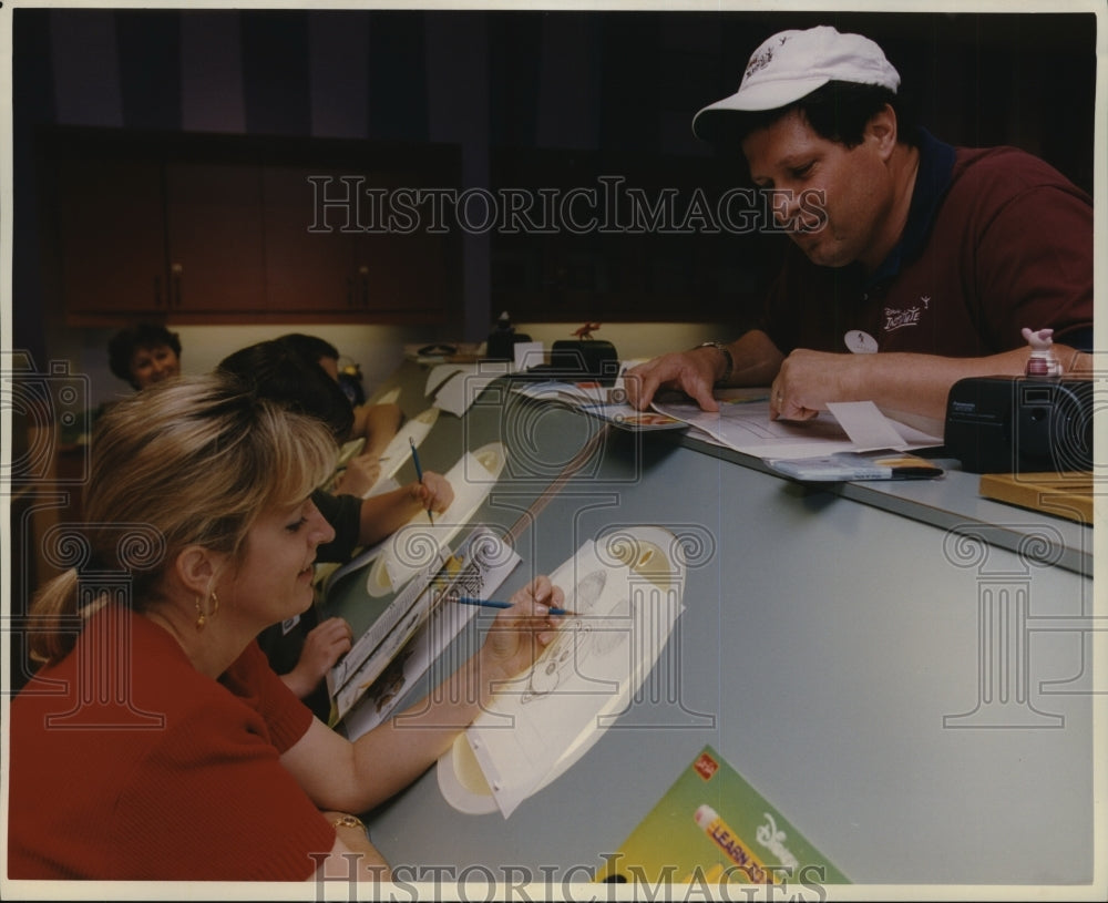 1996 Disney World Managing Instructor of Animation Larry Lauria-Historic Images