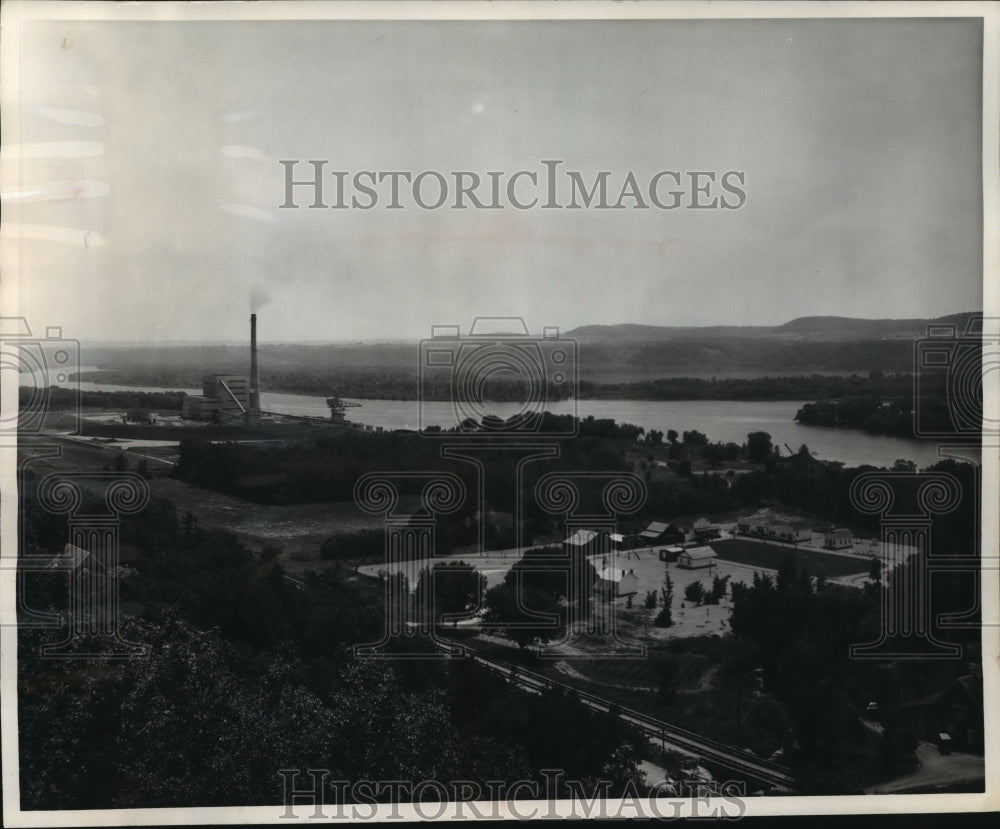 1993 Nelson Dewey Plant and Stonefield in Cassville, Wisconsin-Historic Images