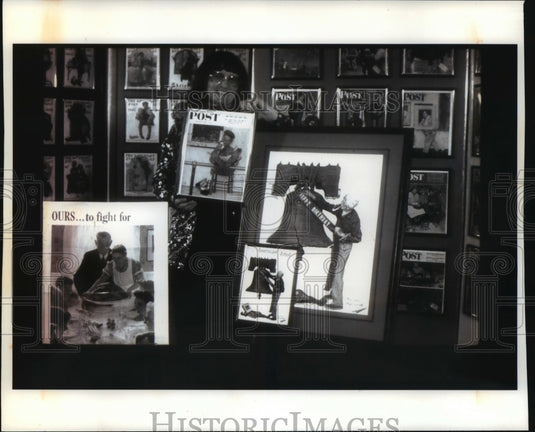 1994 Joyce Devore, founder of the Museum of Norman Rockwell Art-Historic Images