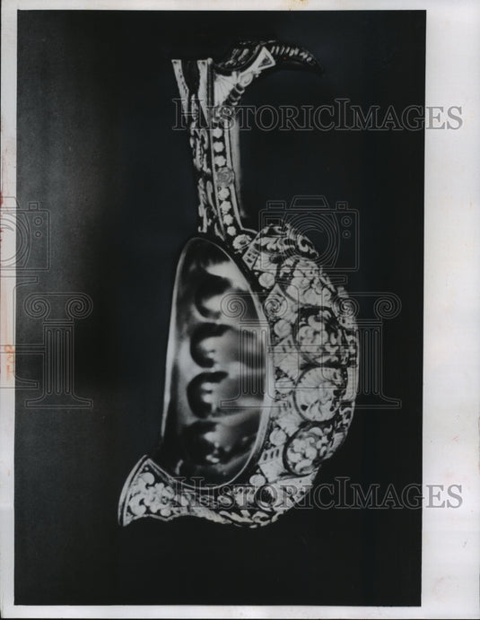 1975 Press Photo Kovsh, a vessel for religious ceremonies from Milwaukee Museum - Historic Images