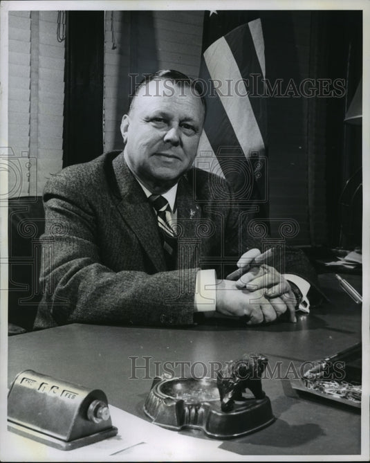 1956 Press Photo William H Dieterich Justice of the Wisconsin Supreme Court - Historic Images