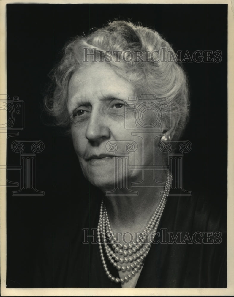 1950 Press Photo Edna Dunlap former Journal Staff Member - mja98180 - Historic Images