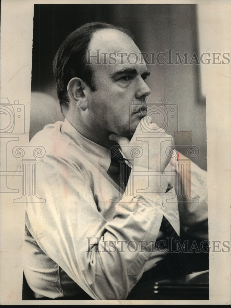 1973 Press Photo John D. Ehrlichman, President Nixon&#39;s top domestic advisor.-Historic Images