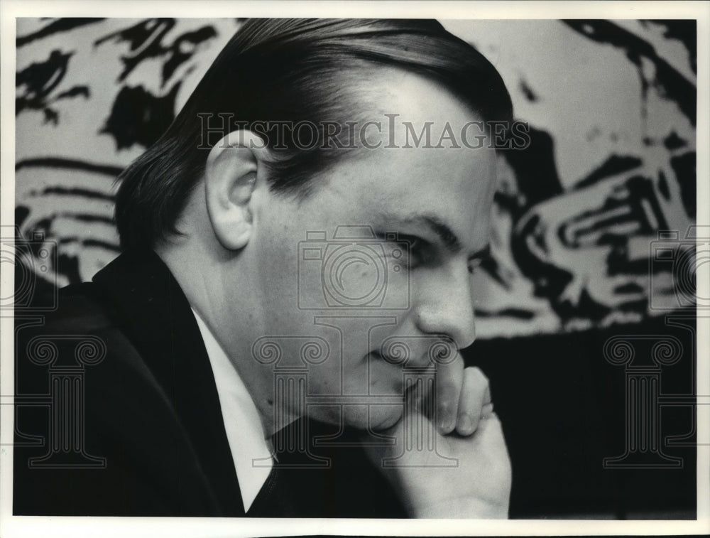 Press Photo Frederick Edwards, expert on cults and deprogramming ...