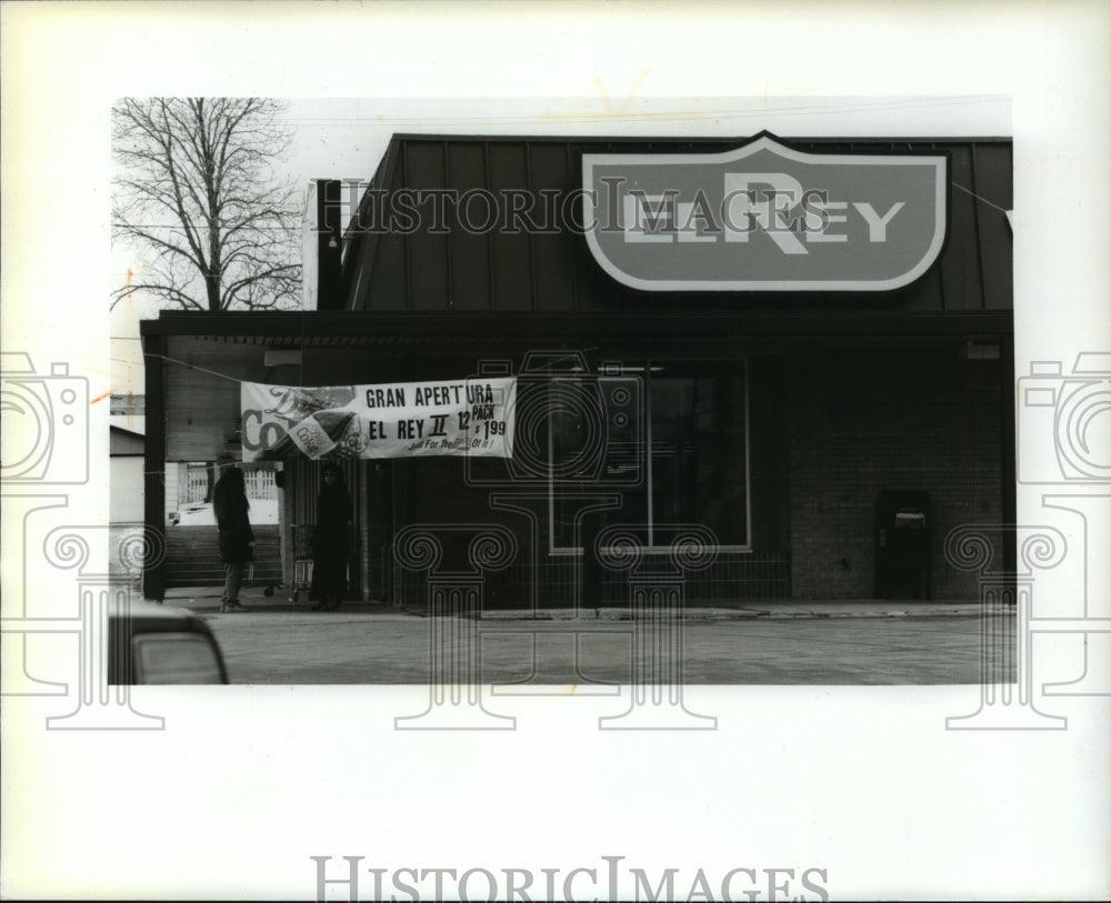 1995 New El Rey Supermarket - Historic Images
