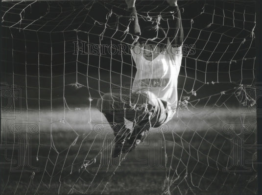 1994 Milwaukee, Estabrook Park, David Foley, Milwaukee kickers team. - Historic Images