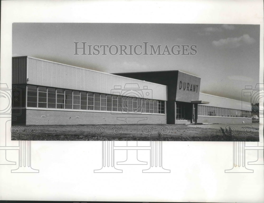 1961 Press Photo Milwaukee, Watertown, Durant Manufactoring Company plant site.-Historic Images