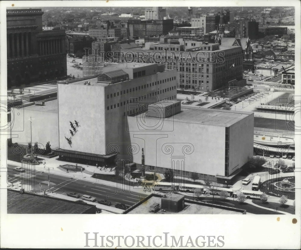 1974 Press Photo of Milwaukee&#39;s New Museum - mja99530 - Historic Images