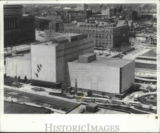 1974 Press Photo of Milwaukee's New Museum - mja99530 - Historic Images