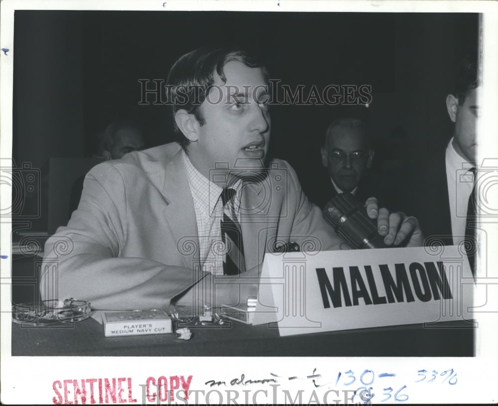 1967 Press Photo Malmon at the Forum for Progress in Milwaukee - mjb01517 - Historic Images