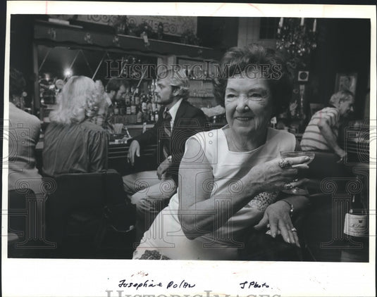 1979 Press Photo Josephine Dolan, 77, owner of Harp Irish Pub passes away - Historic Images