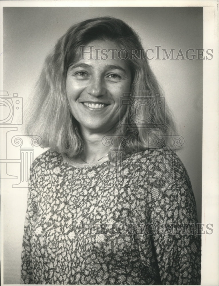 1991 Press Photo Janice Ereth -- Alverno College Telesis Award Winner - Historic Images