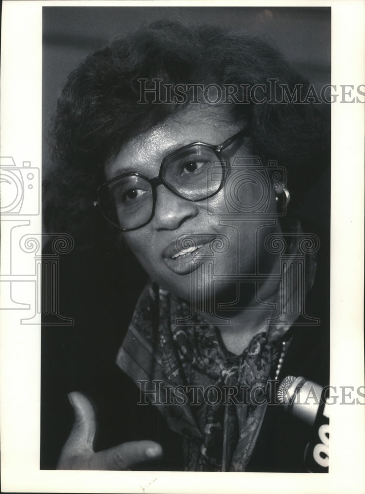 1993 Press Photo Arkansas Health Director Joycelyn Elders - mjb02416 - Historic Images