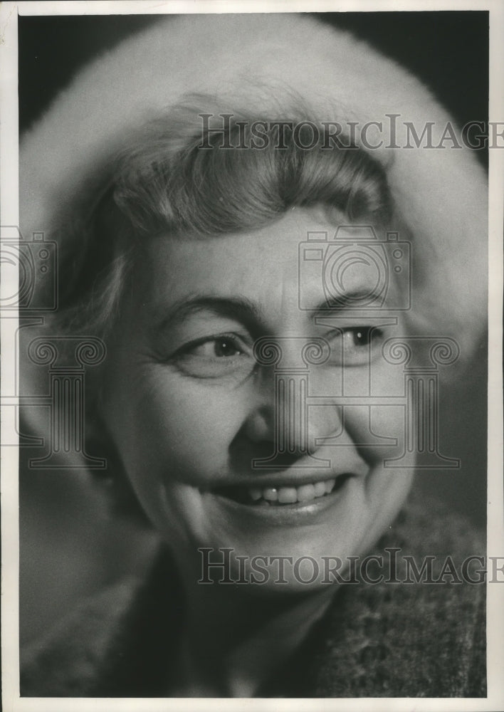 1968 Press Photo Mrs. James M. Dolbey, National President of Church Women United-Historic Images