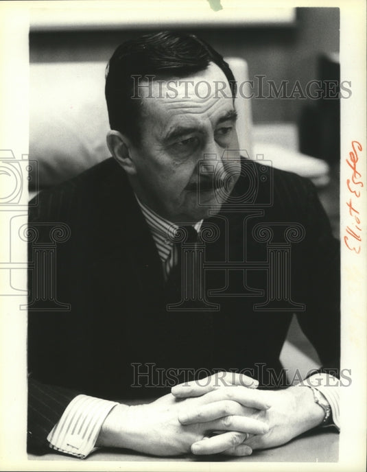 1977 Elliot M. Estes, President of General Motors Corporation, U.S.-Historic Images