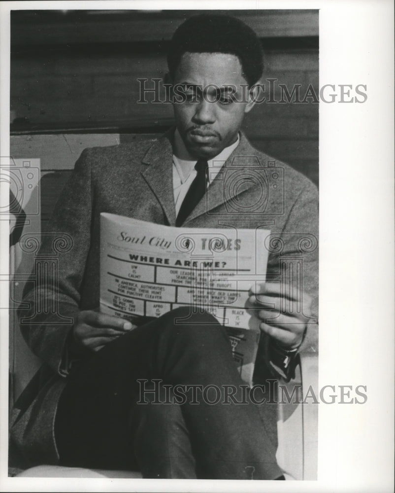1969 Press Photo James Estes Administrator Central City Businessman&#39;s Federation - Historic Images