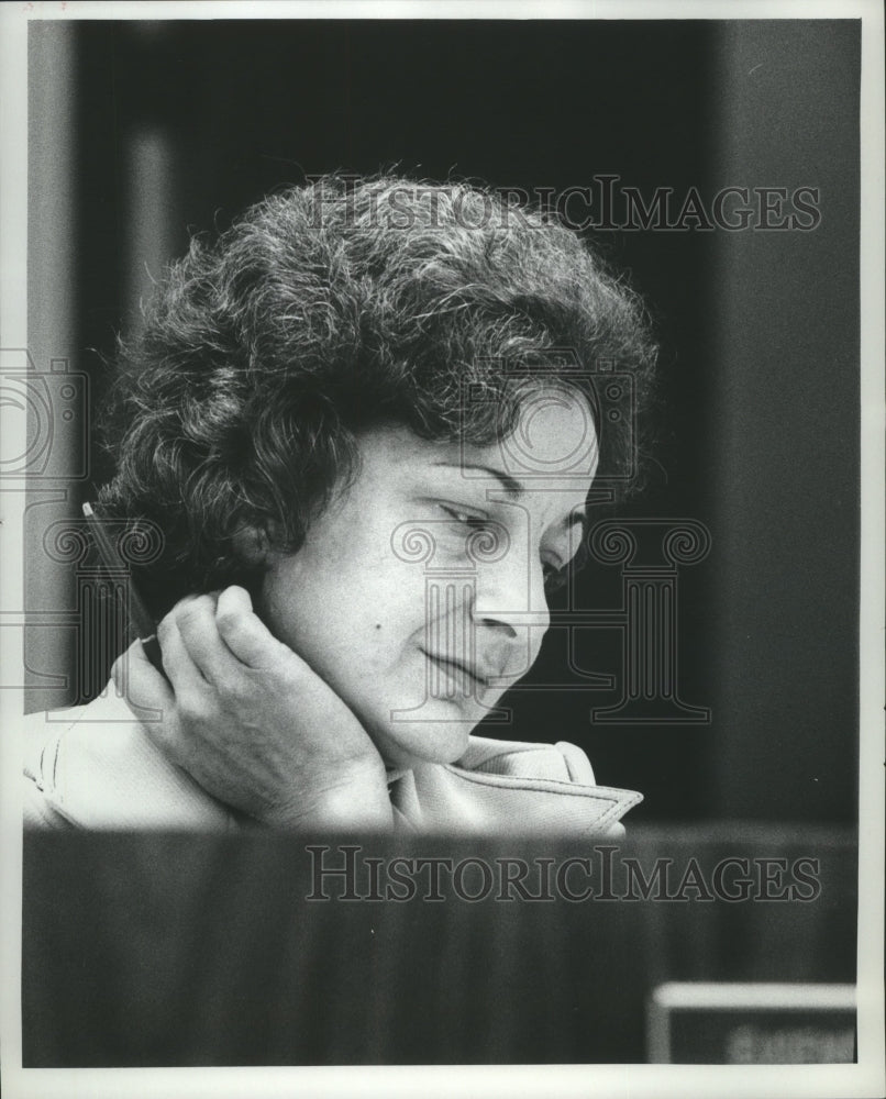 1979 Press Photo Eugenie Essser Mequon Alderman - mjb02537-Historic Images