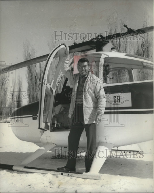 1962 Press Photo Richard Egan, Star of "Empire" a show about the Modern West - Historic Images
