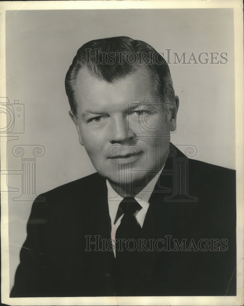 1963 Press Photo Richard Falk made Marine Corps League Commandant - Historic Images