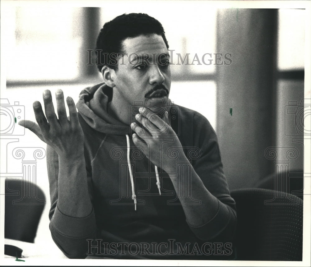 1988 Press Photo Peter Jay Fernandez, United States Actor - Historic Images