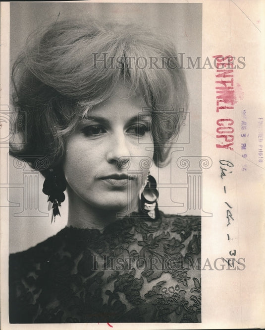 1966 Press Photo Pia Lindstorm actress and daughter of Ingrid Bergman - Historic Images