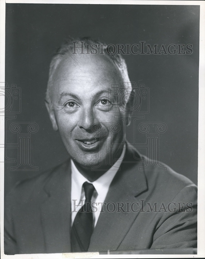 1966 Press Photo Robert Liebman twenty five year club Milwaukee Journal Employee - Historic Images