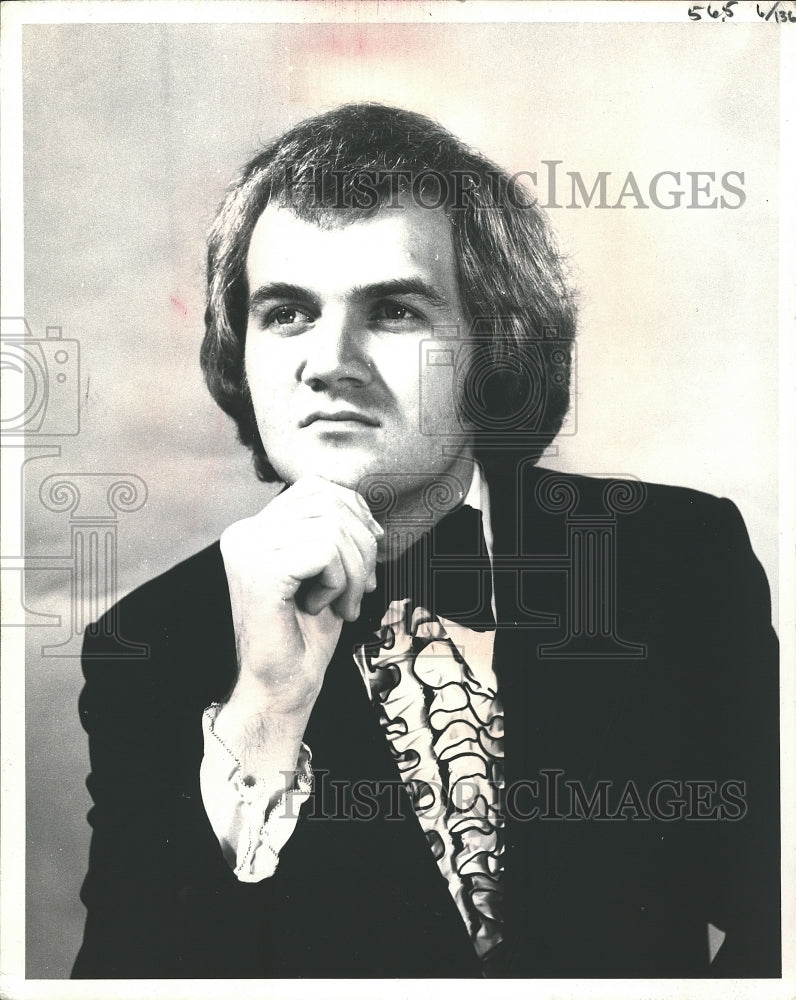 1974 Press Photo Baritone Singer Brad Liebl - mjb05867 - Historic Images