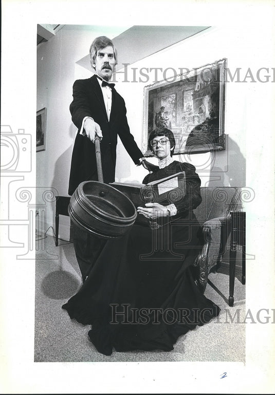 1981 Press Photo Reverend Paul Flucke of United Church of Christ, Milwaukee - Historic Images