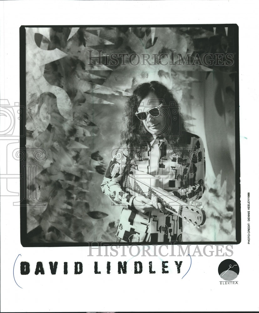 1989 David Lindley, Musician - Historic Images
