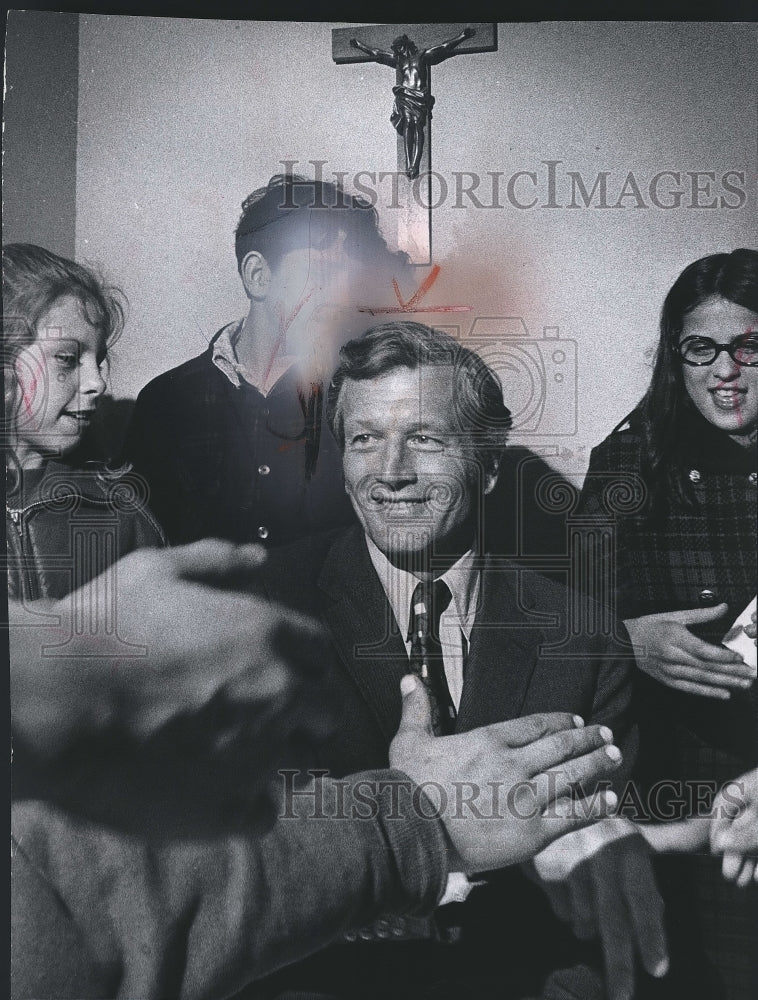 1972 Press Photo John Lindsay - Presidential Campaign - mjb06052 - Historic Images