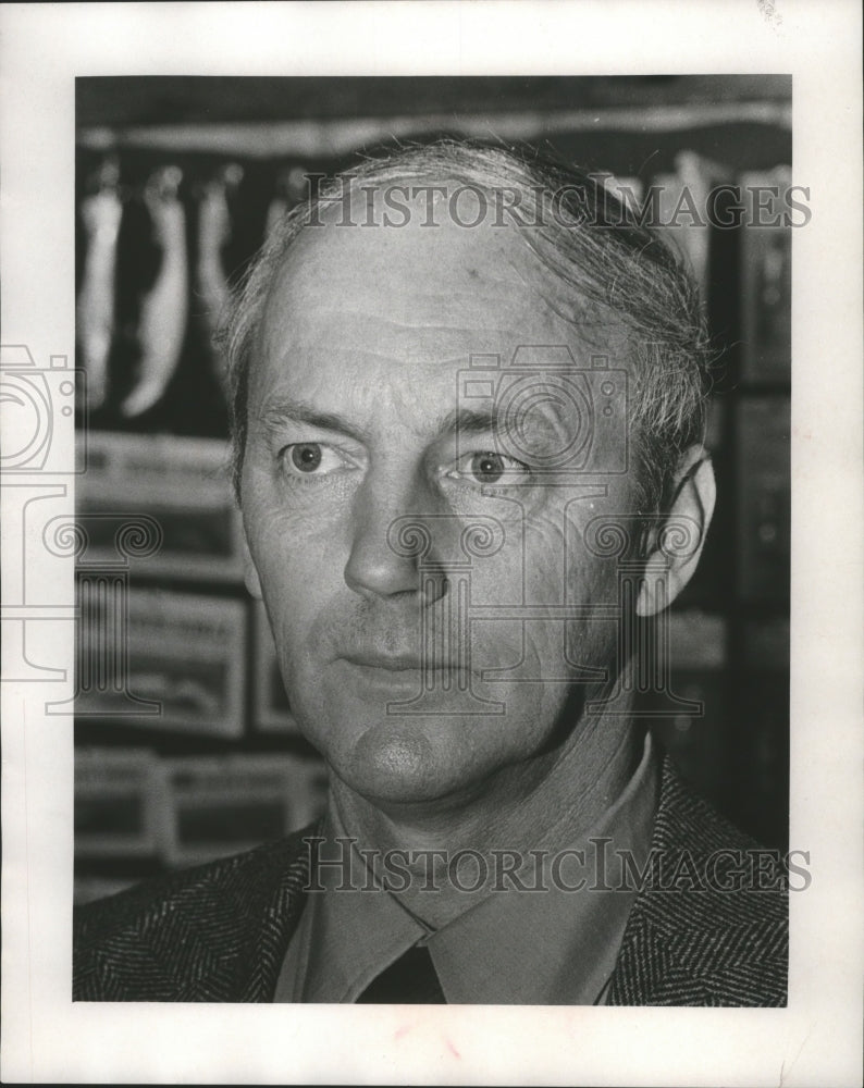 1978 Press Photo StanLievense of Michigan&#39;s Department of Natural Resources - Historic Images