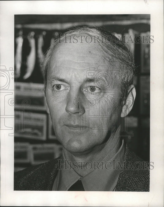 1978 Press Photo StanLievense of Michigan's Department of Natural Resources - Historic Images