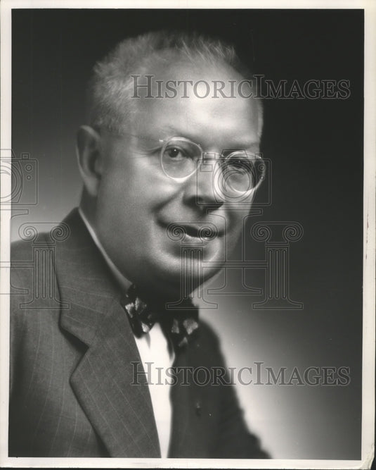 1965 Press Photo Fred Loock, president of Allen Bradley Company. - mjb06309 - Historic Images