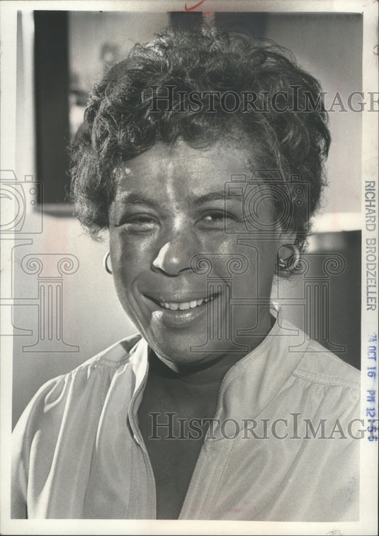 1974 Press Photo Director Nira Long for Agency for International Development - Historic Images