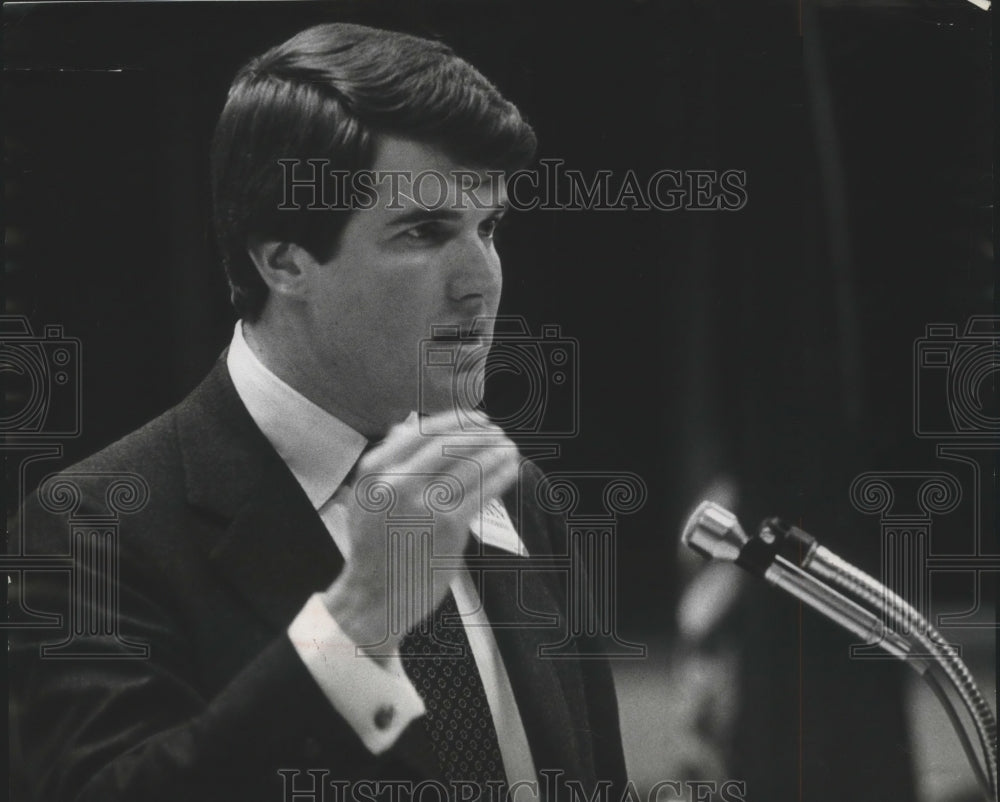 1978 Press Photo Matthew Flynn, Congressional candidate, Milwaukee - mjb06773 - Historic Images