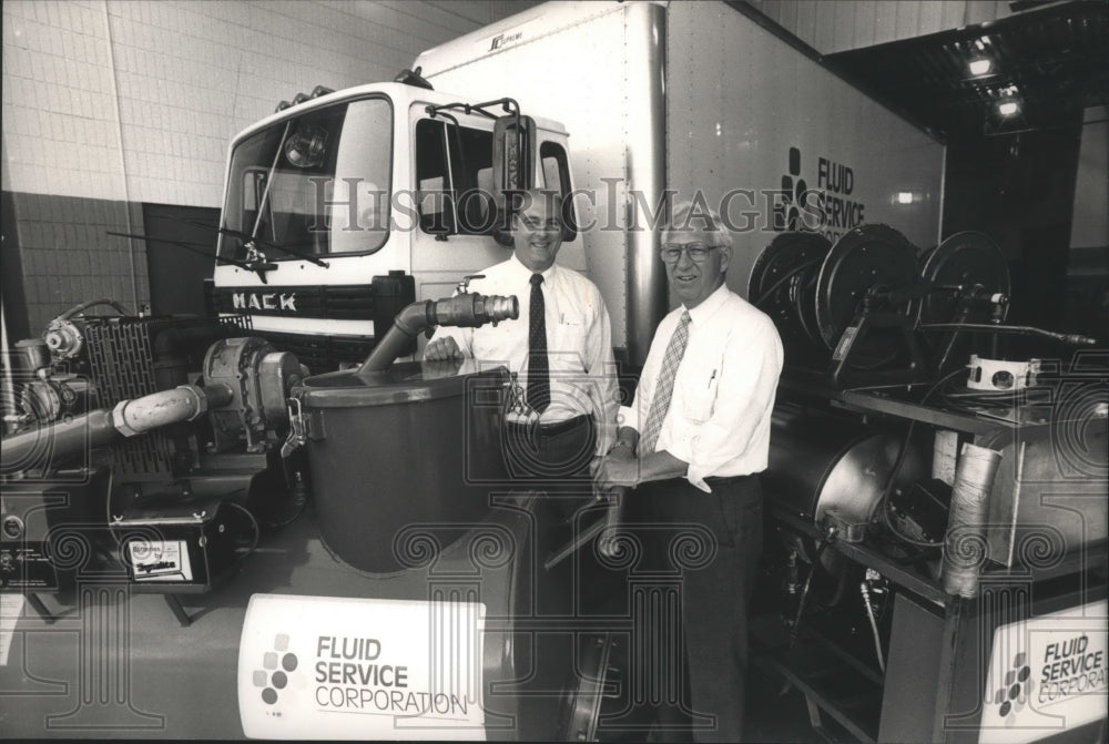 1988 John Loomis and Ross Conklin of Fluid Service Corporation-Historic Images
