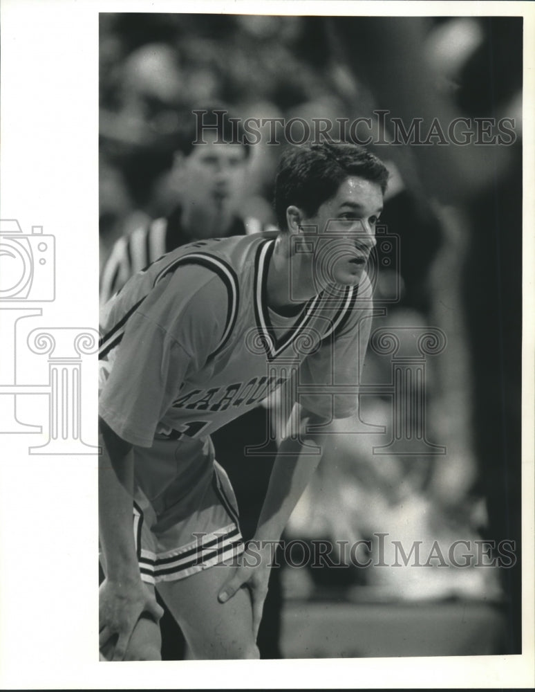 1991 Marquette University Warrior Robb Logterman - point guard-Historic Images
