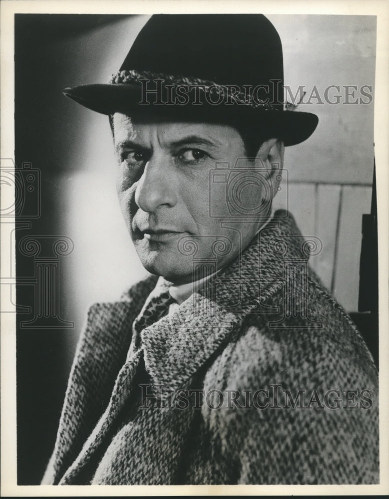 1960 Press Photo Actor Eli Wallach - mjb07826-Historic Images