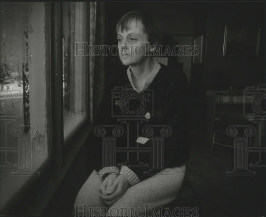 1994 Press Photo Patricia Burns Awaits Liver Transplant - mjb07845 - Historic Images